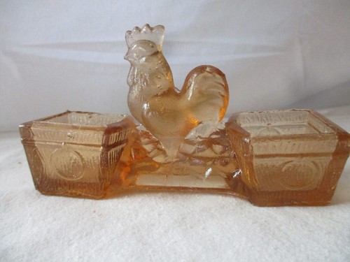 Ancienne salière coq - ancienne,