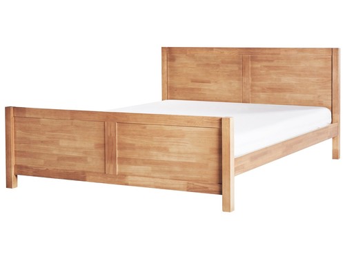 Lit double moderne bois - lit, en