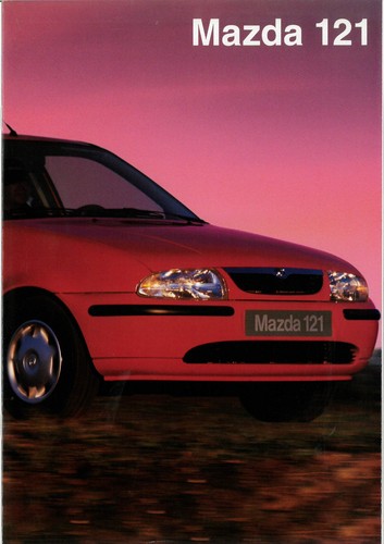 Catalogue brochure mazda 121 - brochure,