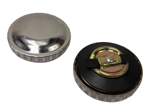 Bouchon réservoir chrome - de,