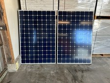 Sunpower 327 watt Solar Panel SilverMono. Solar Panels Used Need Zip For Freight