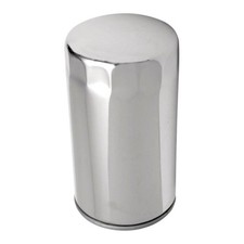 Filtre à huile chromé pour