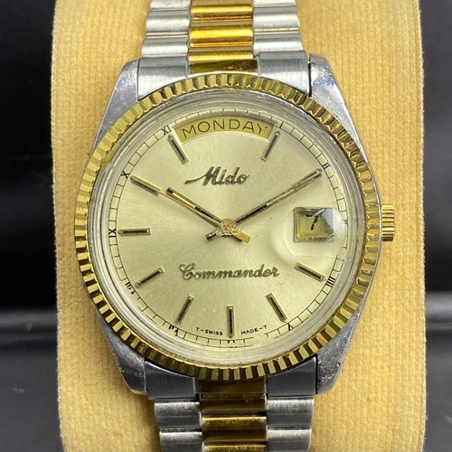 Rare montre mido president - montre,