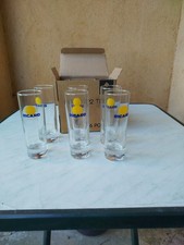 Lot 6 Verres Ricard Tubo 22 Cl