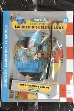 TINTIN La Jeep d’Objectif Lune au 1/8 n°52 Hachette 2024 État neuf sous cello