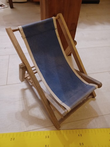 Chaise longue pour poupée - longue,