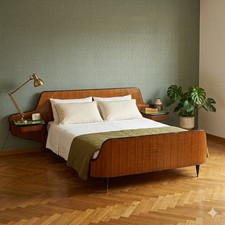 Lit Double Vintage avec