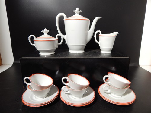 Service café ancien - service, art