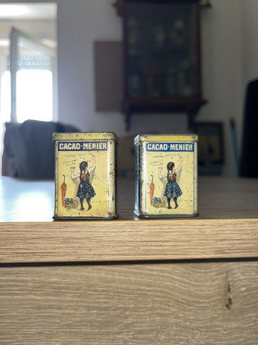 Ancienne boîtes tôle - boîtes,
