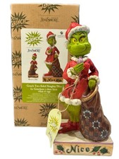 Jim Shore Dr. Seuss Grinch Two-Sided Naughty or Nice Figurine 6008891 New 2021