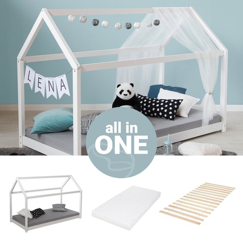 Lit enfant 80x160 avec - 80x160,