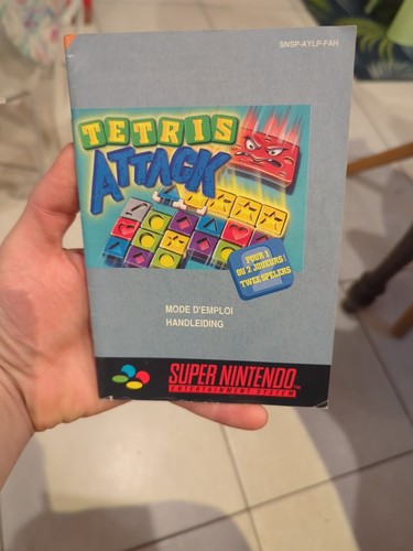 Super nintendo snes tetris - super,
