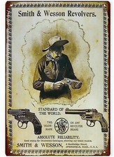 PLAQUE METAL SMITH ET WESSON