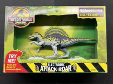 Jurassic Park The Lost World Spinosaurus 1997 Kenner Slice With Box
