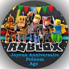 Roblox .Décoration de gâteau