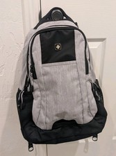 Swiss Gear Cecil 5505 Laptop Backpack Heather Grey 18-Inch