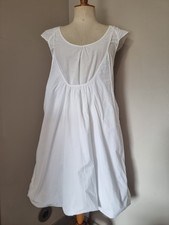 HEBBEDING : ROBE TUNIQUE BUBBLE DRESS BLANCHE LAGENLOOK KLEID 