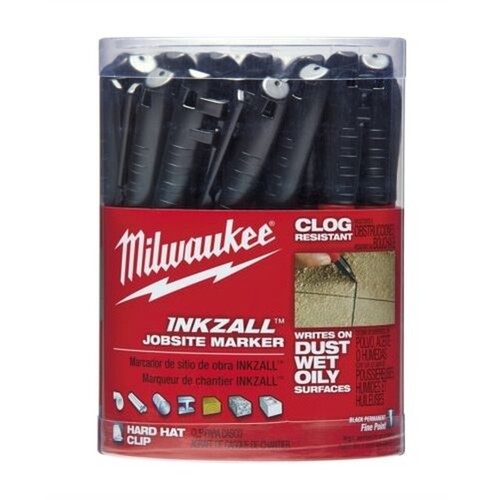 Marqueur jobsite inkzall noir - marqueur,