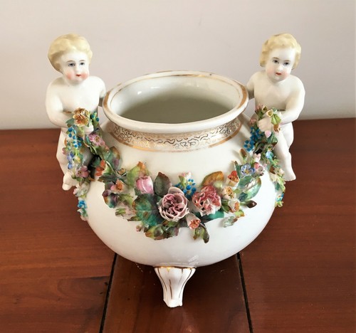 Potschappel dresde vase - dresde, aux