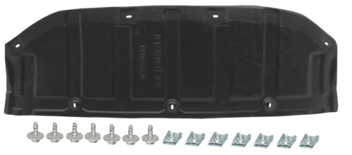 Clips plaque couvercle cache - plaque,