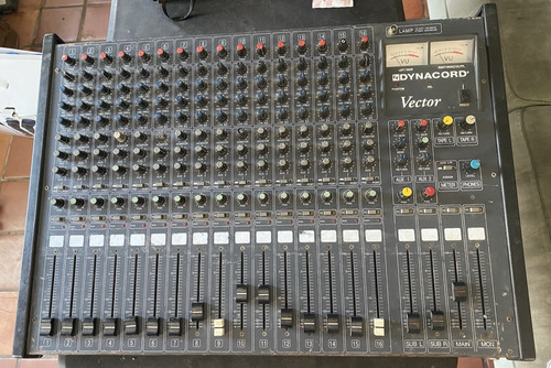 Untested mixer dynacord - is,