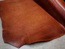 Coupe Séléction Cuir : Poinçonnage en Cuir, Cuir Épais, Cognac Braun Pull Up