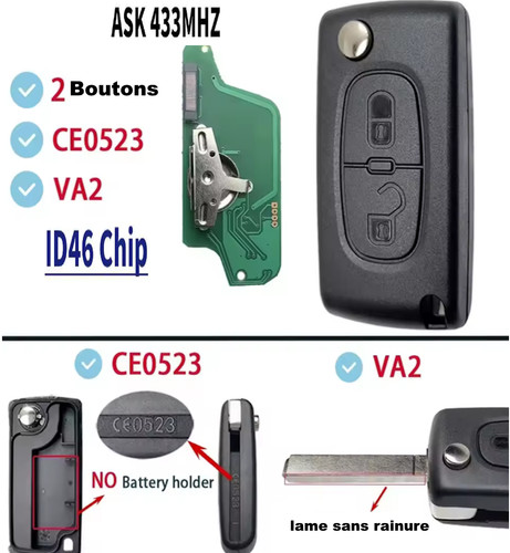 Cle vierge ce0523 - cle,