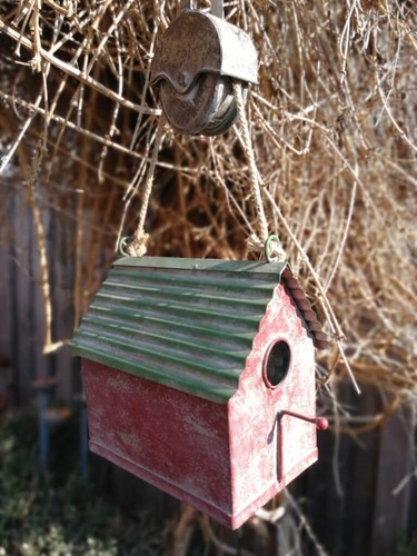 Vintage nichoir oiseaux - nichoir,