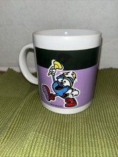 Vintage ACOG 1992 Olympics Izzy Mascot Carrying Torch Ceramic Coffee Mug