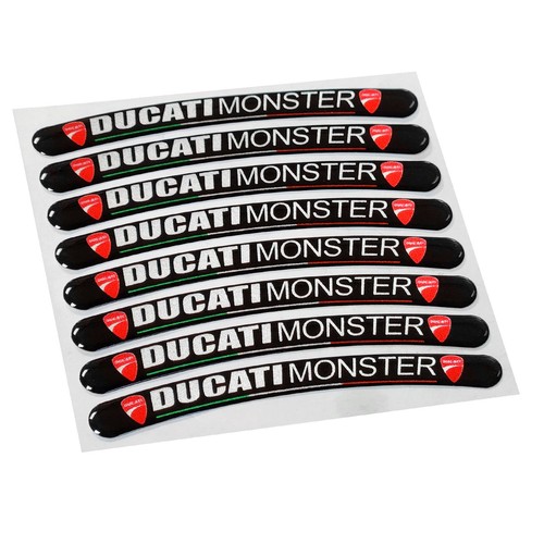 Kit autocollant gel ducati - autocollant,