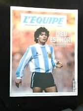 MARADONA DIEU EST MORT Journal