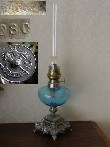 Old kerosene lamp paris - old,