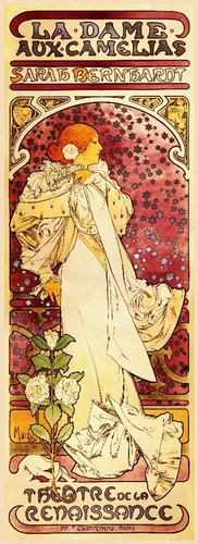 Dame aux camelias mucha - aux,