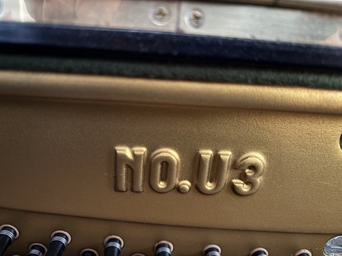 Yamaha upright piano - u3, –