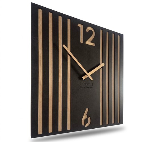 Horloge murale carrée sans - murale,