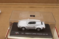 Voiture Miniature Porsche 911 Carrera Speedster Race 1987 High Speed au 1/43