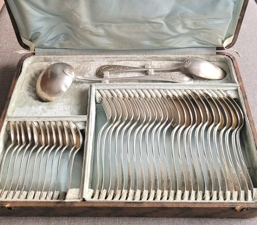 Ménagère ancienne pièces - 38,