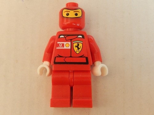 Lego minifigure f1 ferrari - f1,