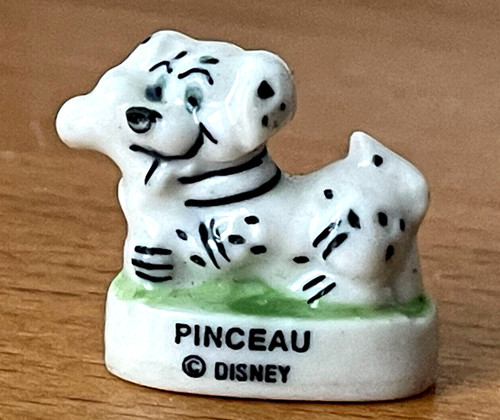 Fève disney dalmatien pinceau - fève,