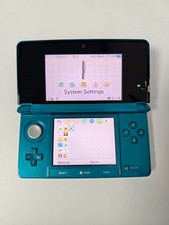 Nintendo 3DS  Aqua Blue Handheld Console region free