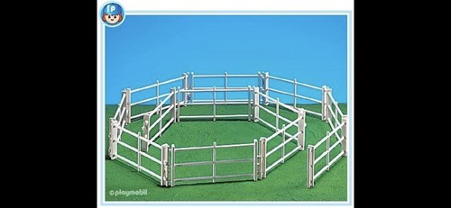 Playmobil 7240 barrières - playmobil,