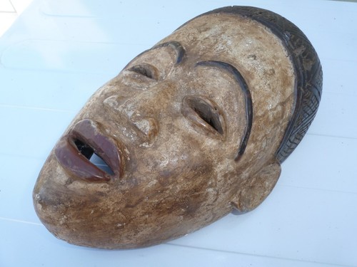 Masque africain ancien congo - ,