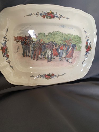 Assiettes anciennes plates - anciennes,