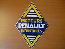 PB10 PLAQUES PUB tolée age d'or de l'Automobile n°76 20*28 cm RENAULT moteur