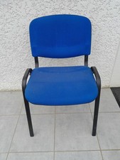 7 CHAISES tubulure métal