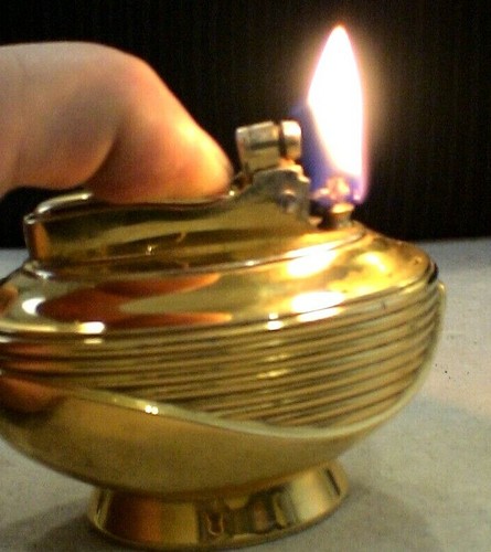 Briquet ancien ronson lotus - briquet,