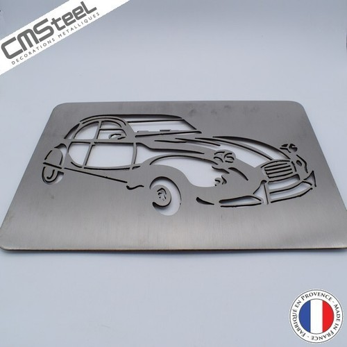 Dessous plat 2cv inox - inox,