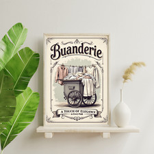 Cadre déco Buanderie