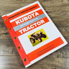 Kubota B5100E B6100E B7100E Tractor Service Repair Manual Shop Book Overhaul