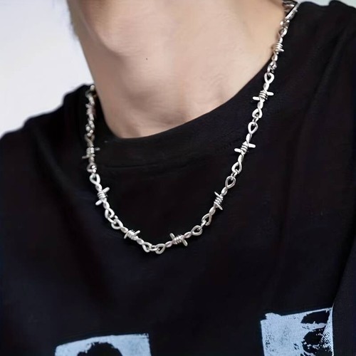 Collier rocker punk - collier, chaîne
